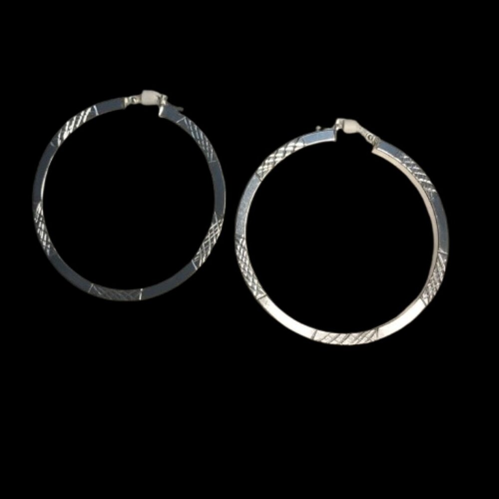 Earrings Knot With Gold Tone Over Sterling Silver